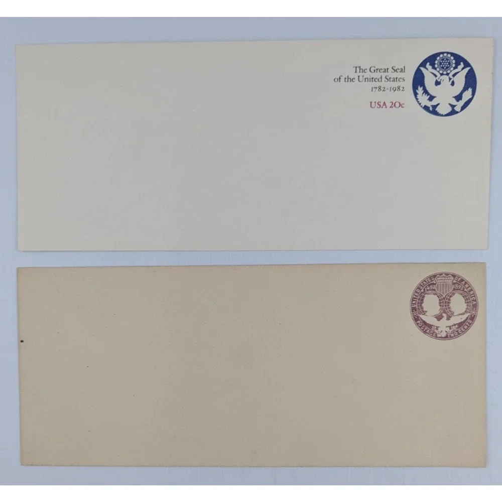 United States Postal Stationery Unused Envelopes Assorted Lot of 8